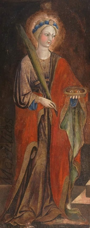 Santa Lucia Alvaro Pirez Museo diocesano Nola
