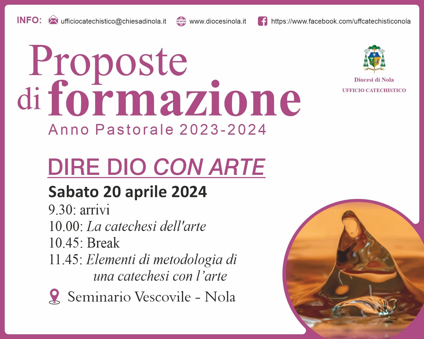 Dire Dio con arte 