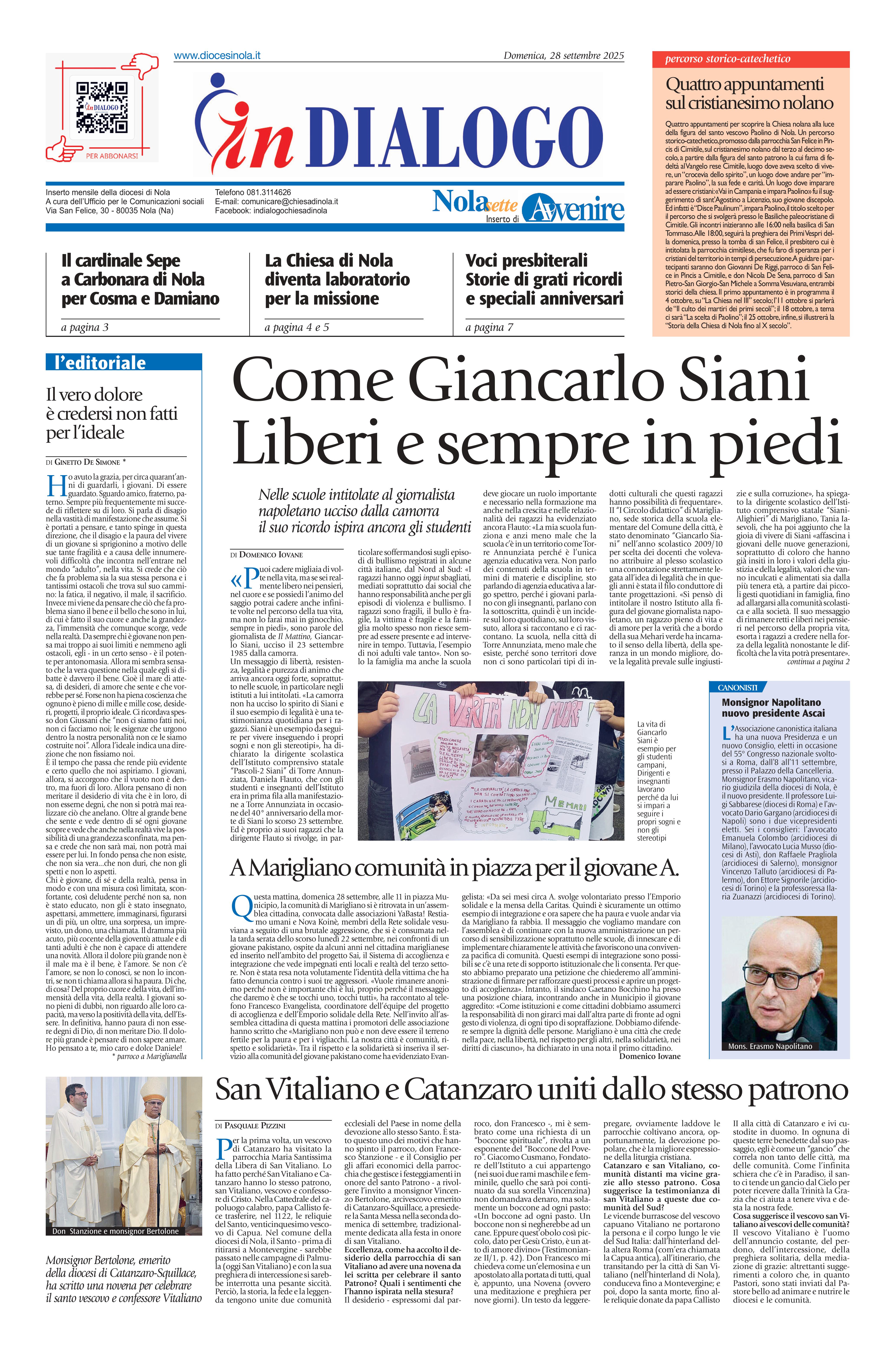 Convegno pastorale 2025. Il racconto sul mensile diocesano inDialogo