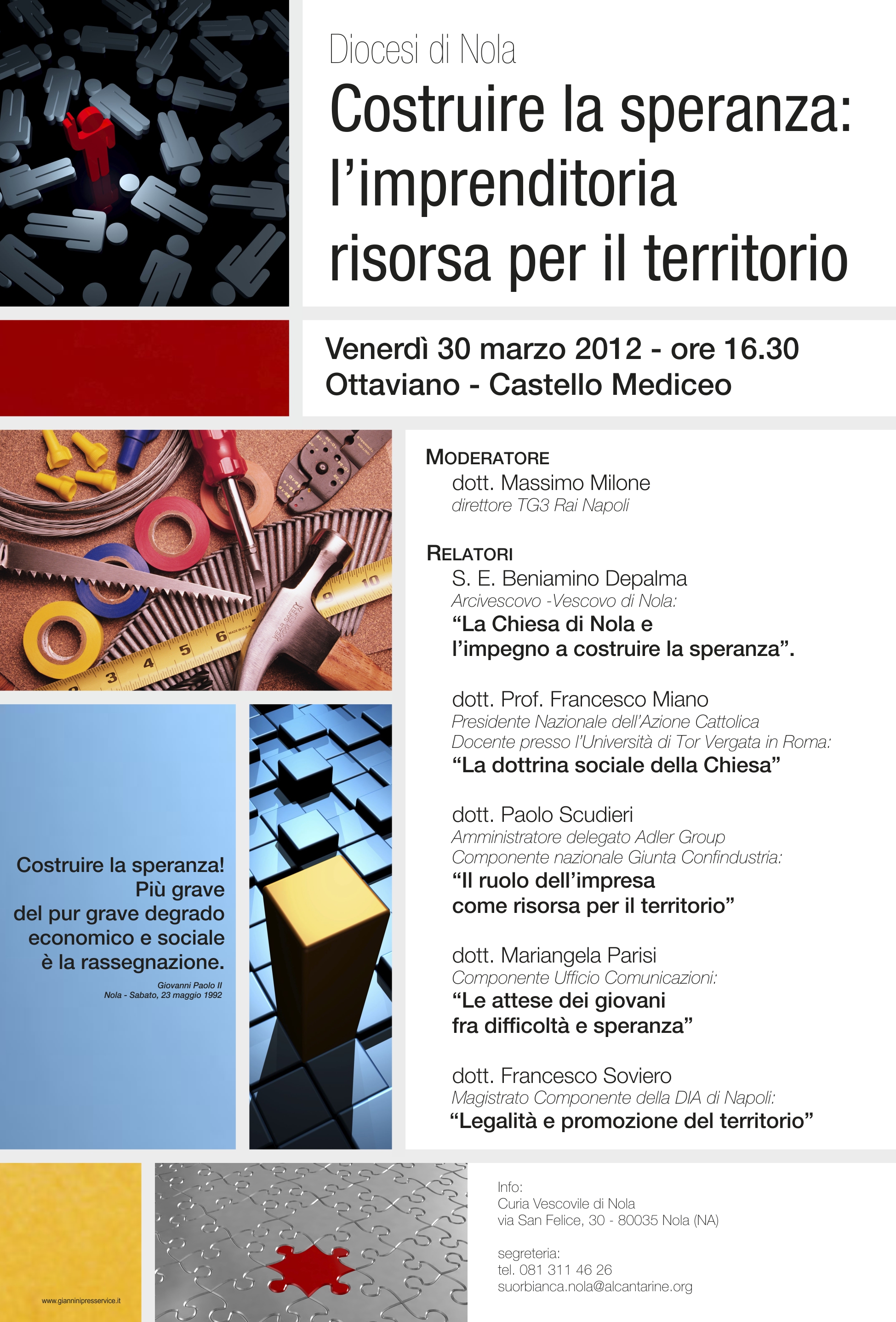 Incontro con il mondo del lavoro marzo 2012