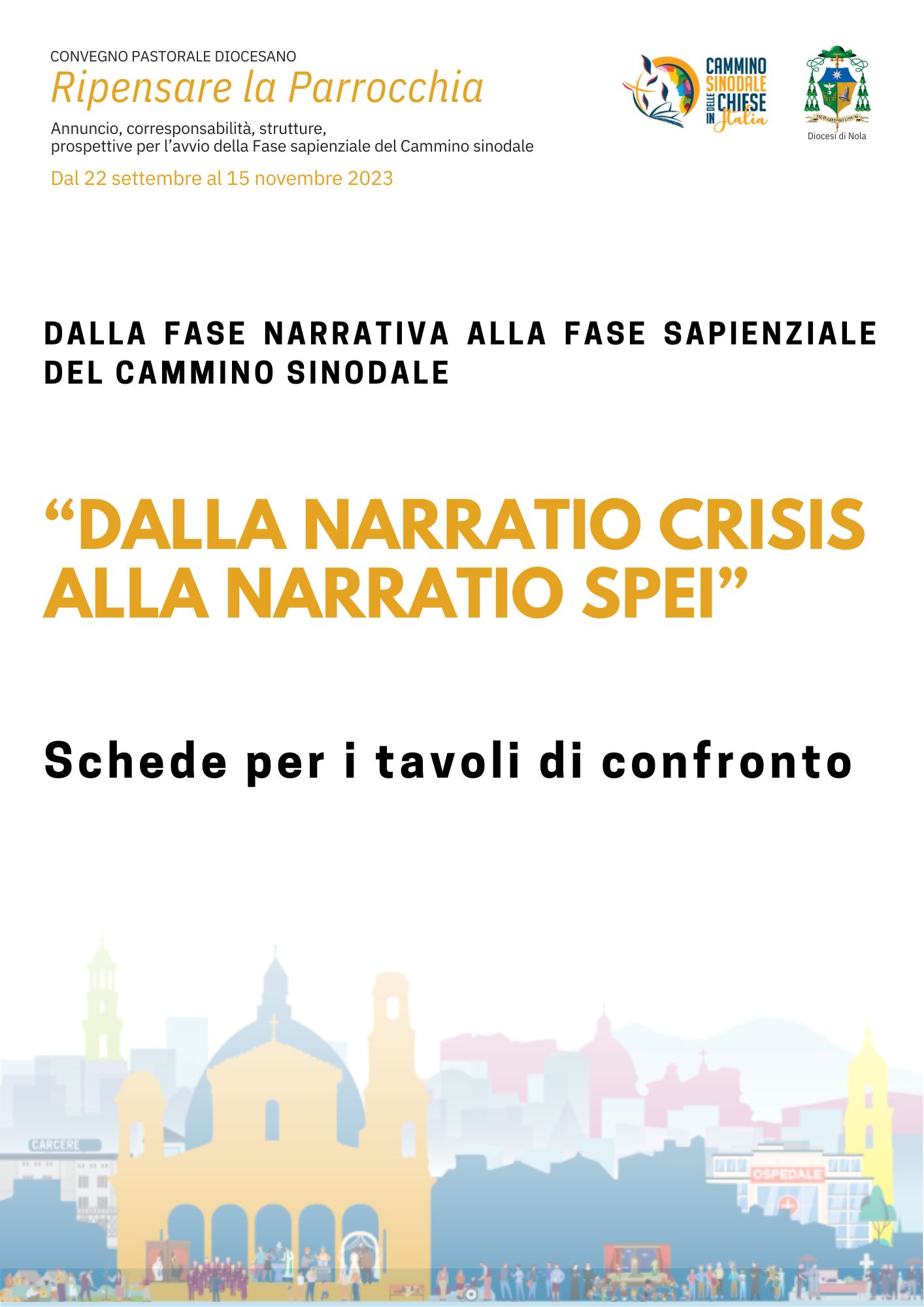 Schede per i tavoli di confronto al Convegno pastorale 2023