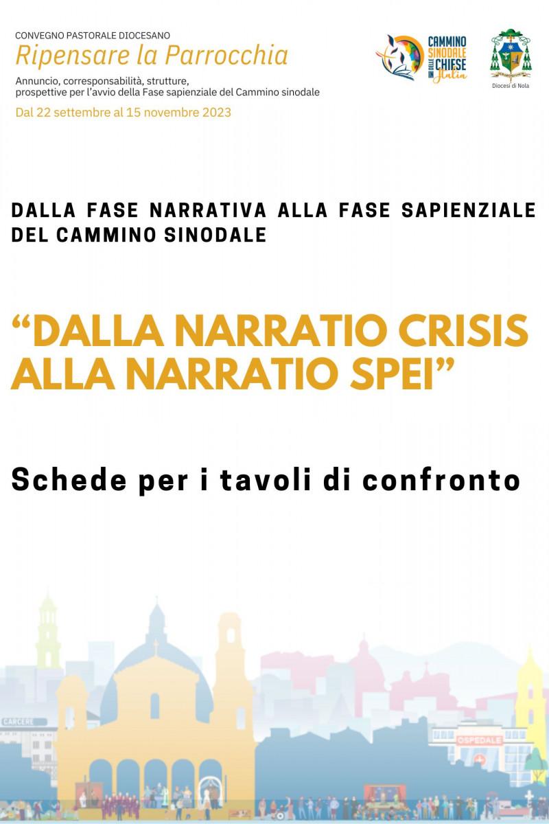 Schede per i tavoli di confronto al Convegno pastorale 2023