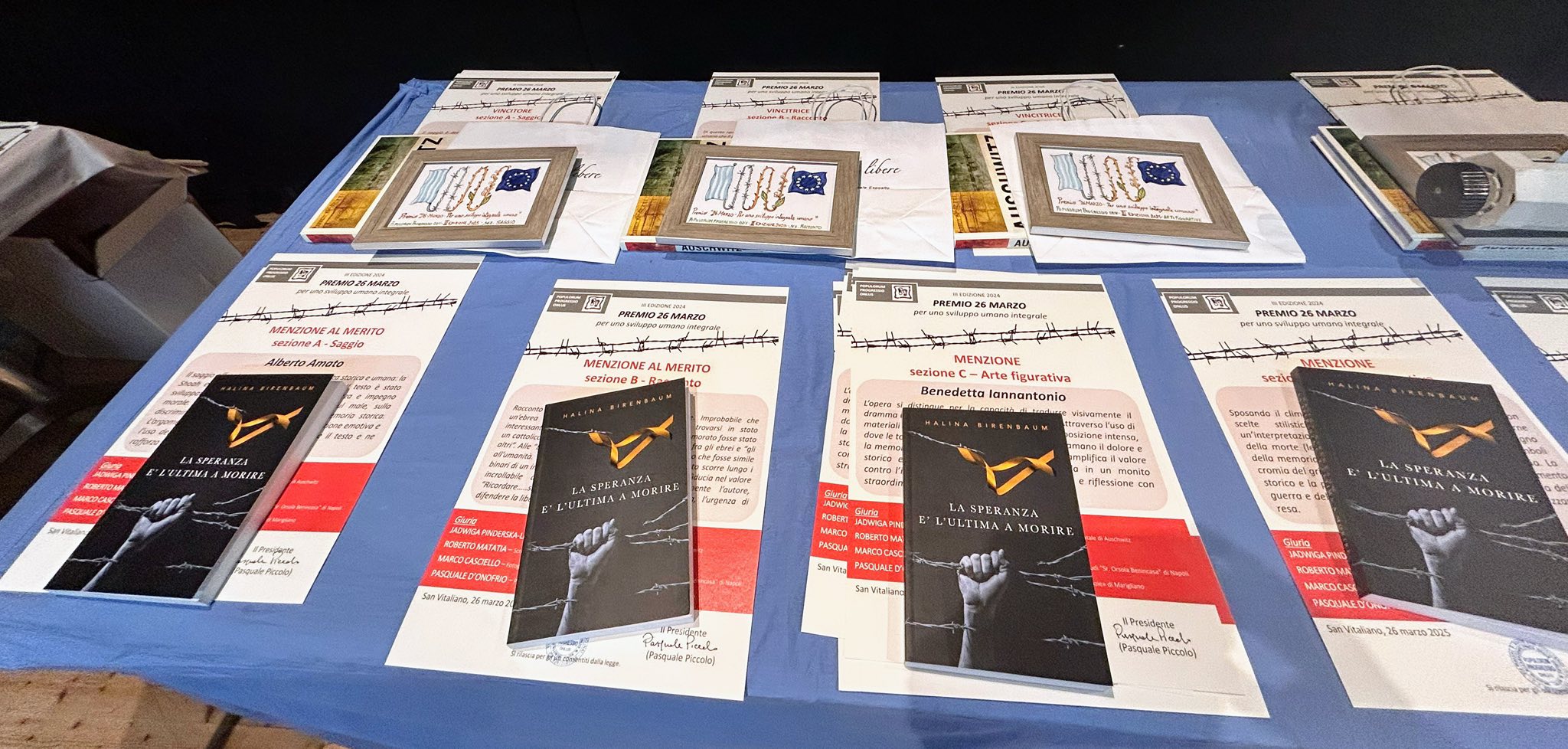 Premio 26 marzo: a ottant'anni dalla liberazione di Auschwitz