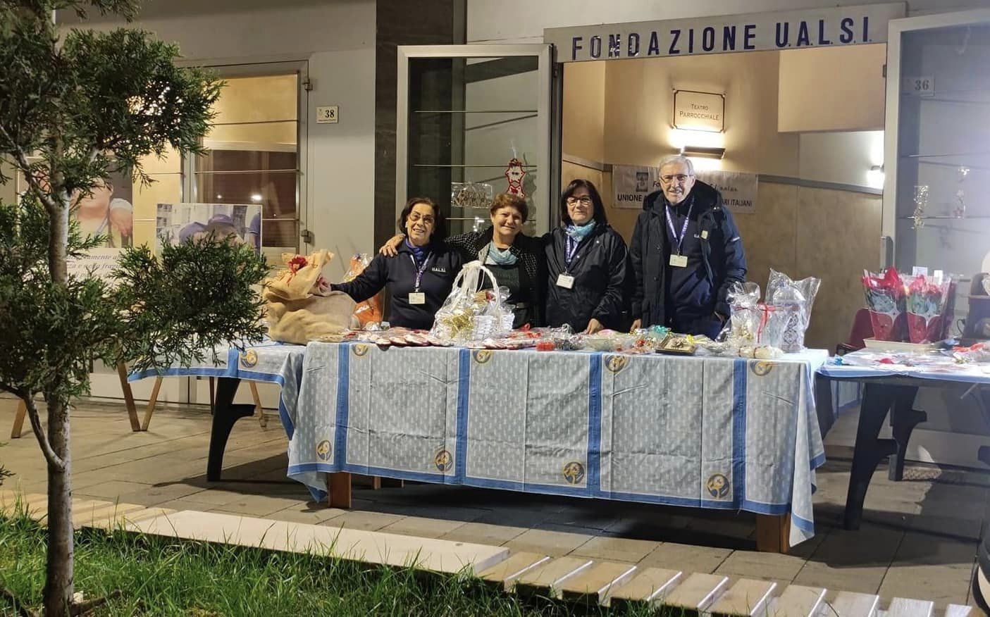 Il vescovo di Nola, Francesco Marino al Villaggio della Fratellanza Ualsi