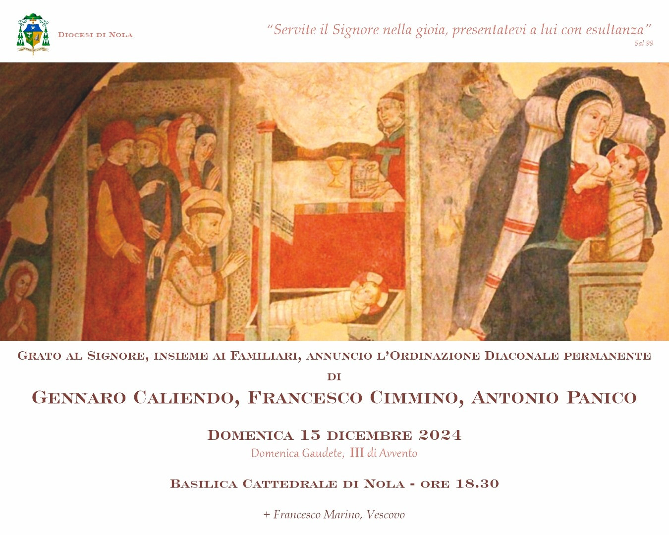 Ordinazione diaconale in Cattedrale 