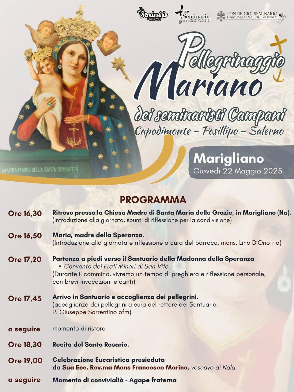 Pellegrinaggio del Pontificio Seminario Interregionale Campano