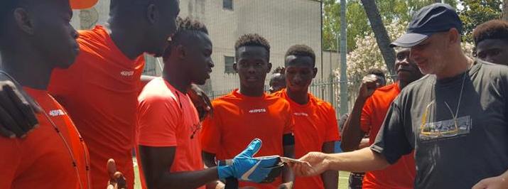 Il migrante allenatore