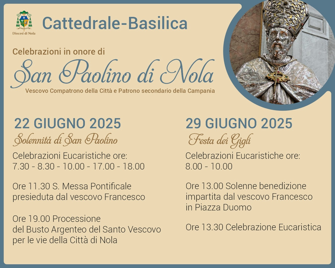 Solennità di San Paolino di Nola 