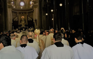 Due seminaristi ammessi agli ordini sacri del diaconato e del presbiterato